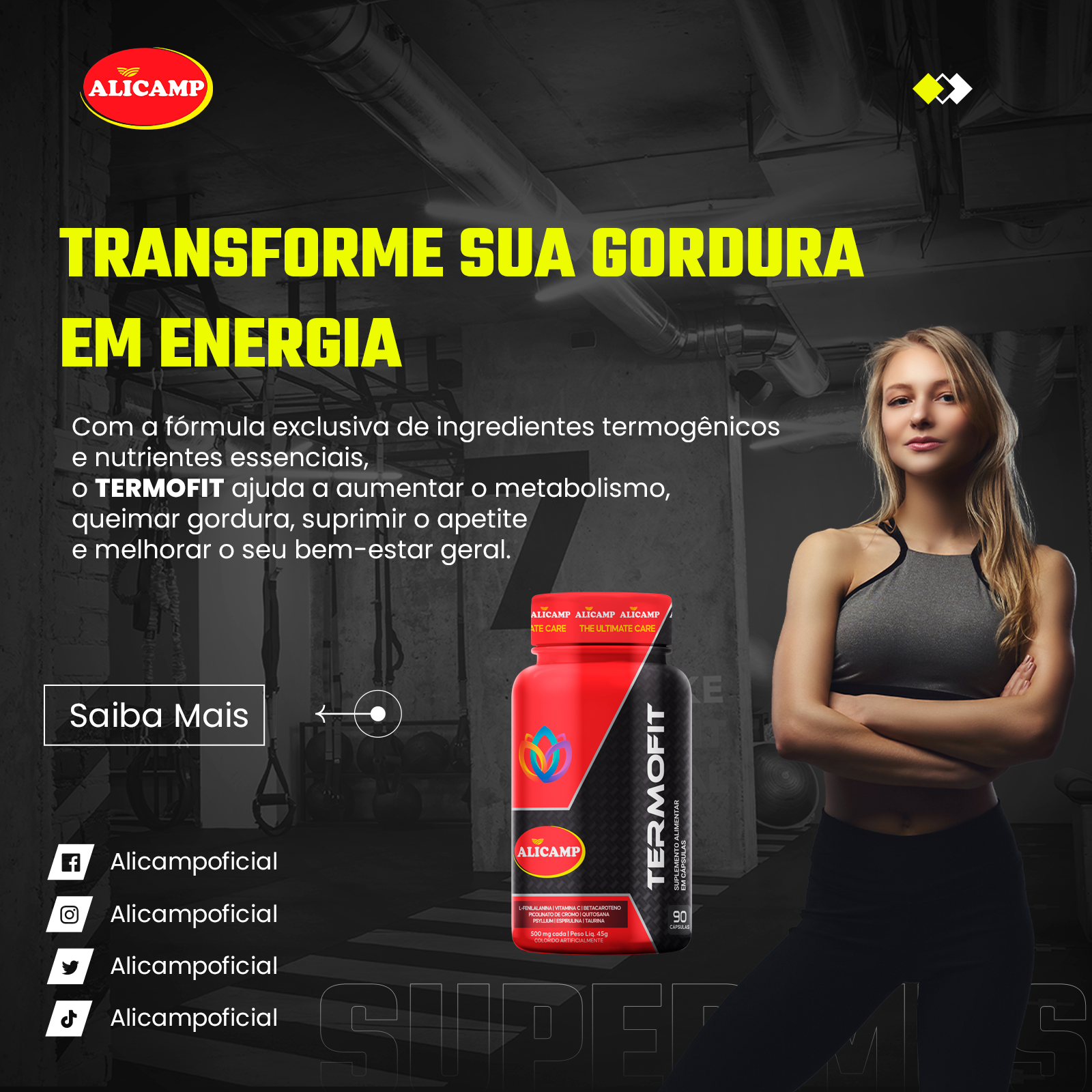 TERMOFIT ALICAMP 90 caps - Imagem 8